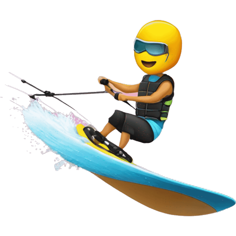 wakeboarding emoji