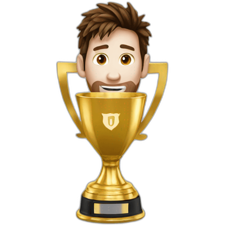 messi cup world  emoji