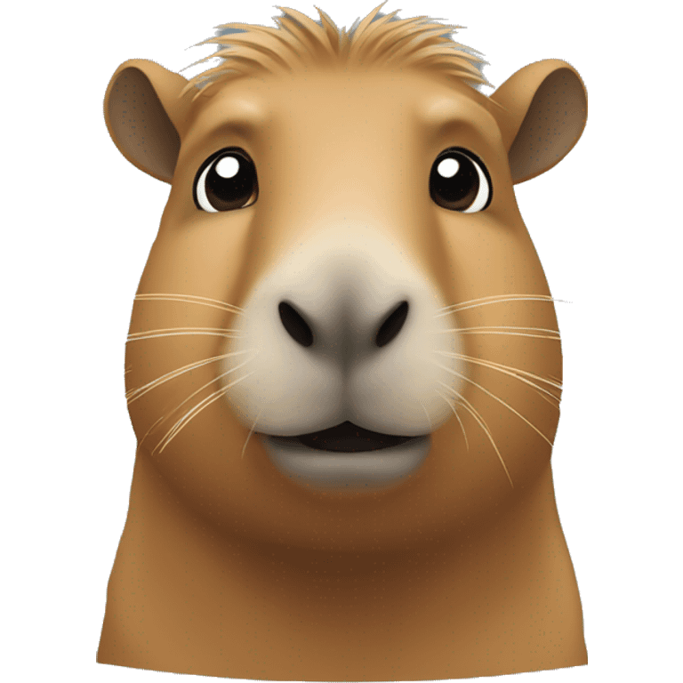 Make a capybara emoji