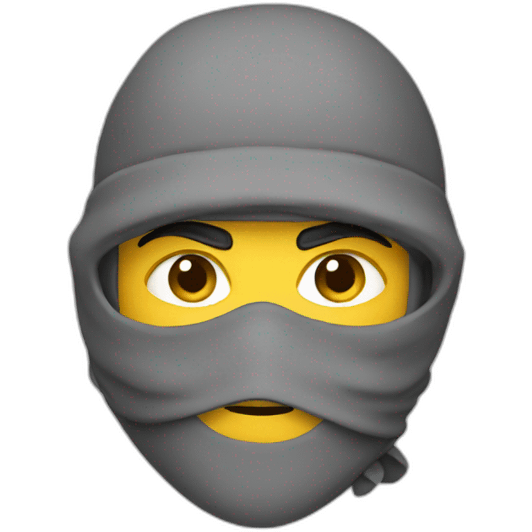 grey ninja emoji