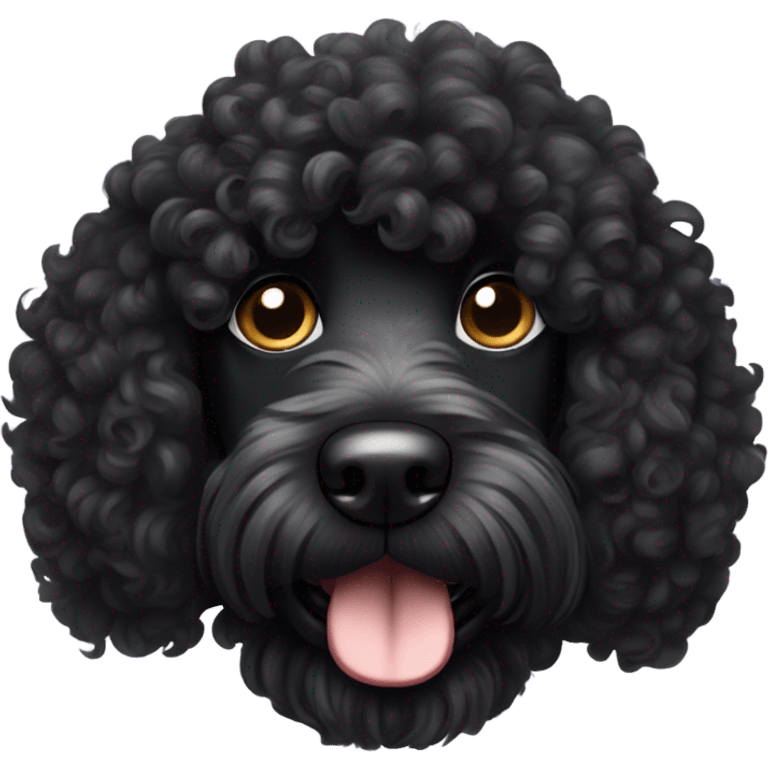 Black Doodle  emoji