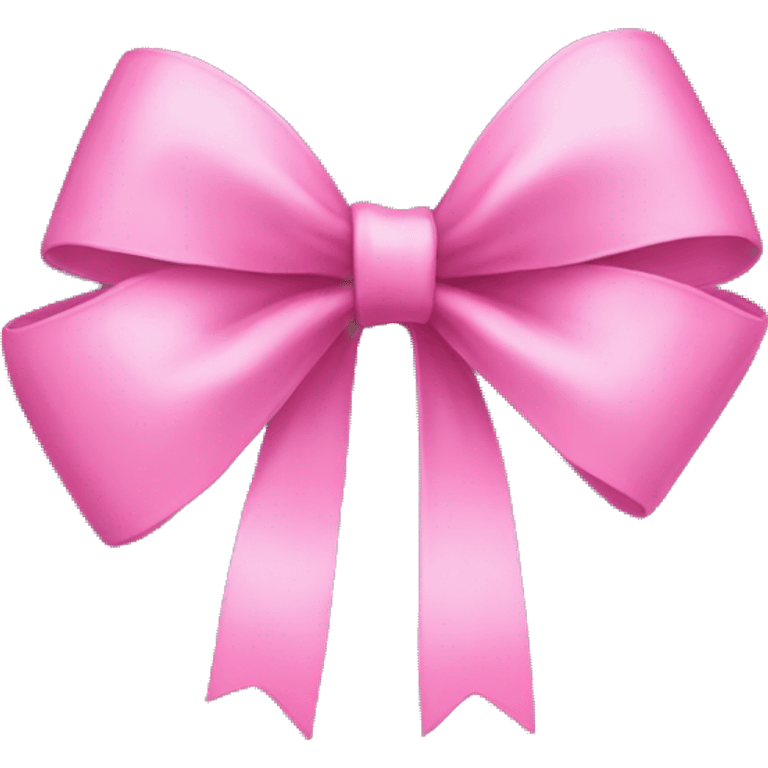 pink bow emoji