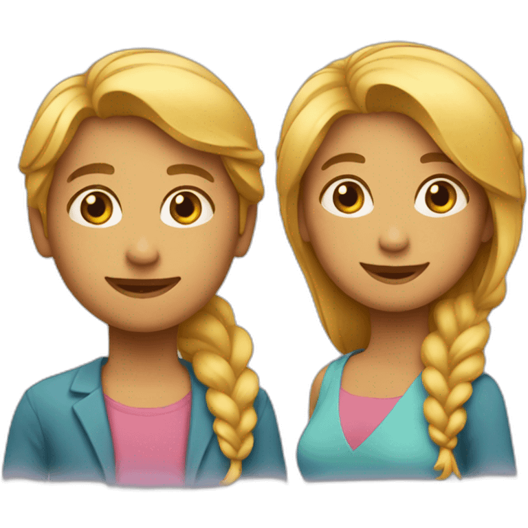 2 personnes allongées emoji