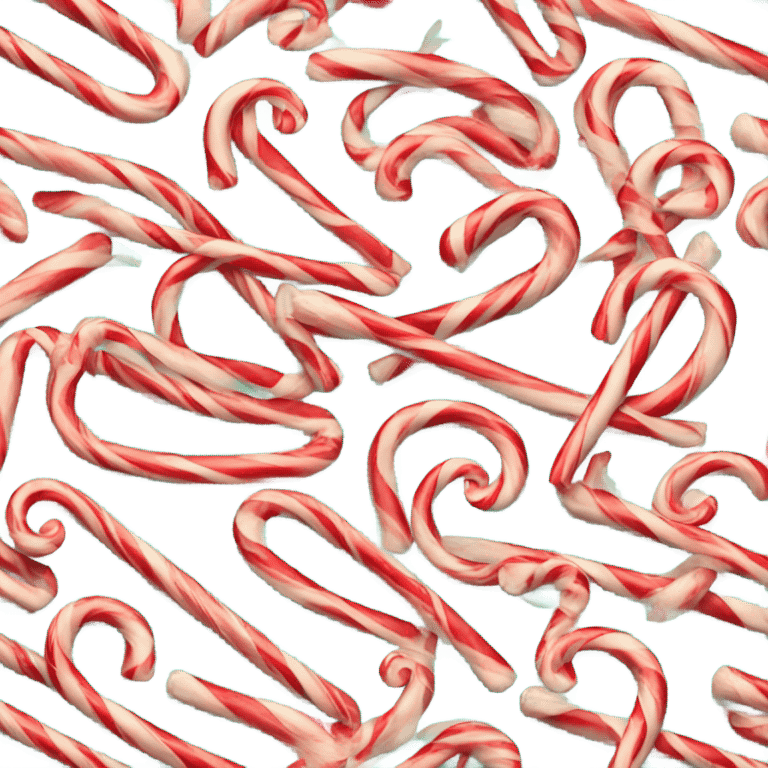 Candy cane emoji