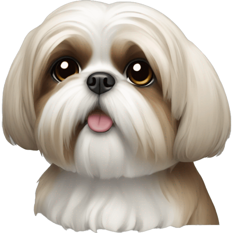 Shih tzu dog emoji