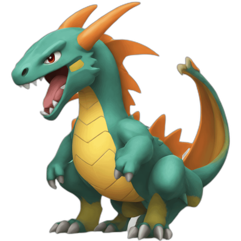 dracofeu pokemon emoji