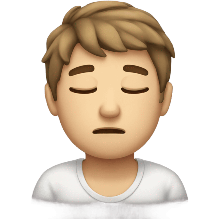 Sleepy boy emoji