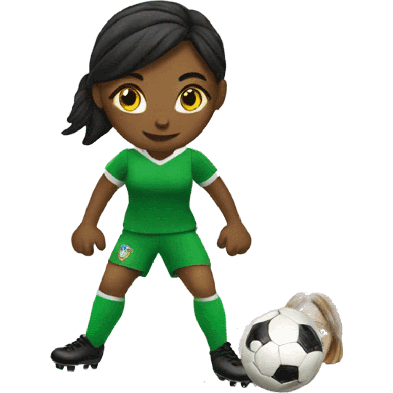  female soccer players emoji