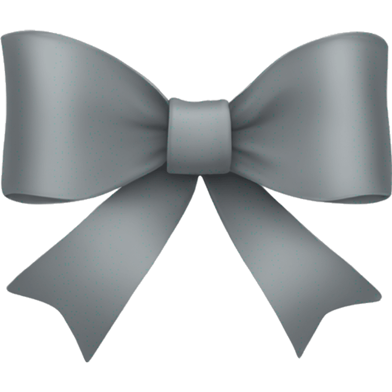 gray ribbon emoji