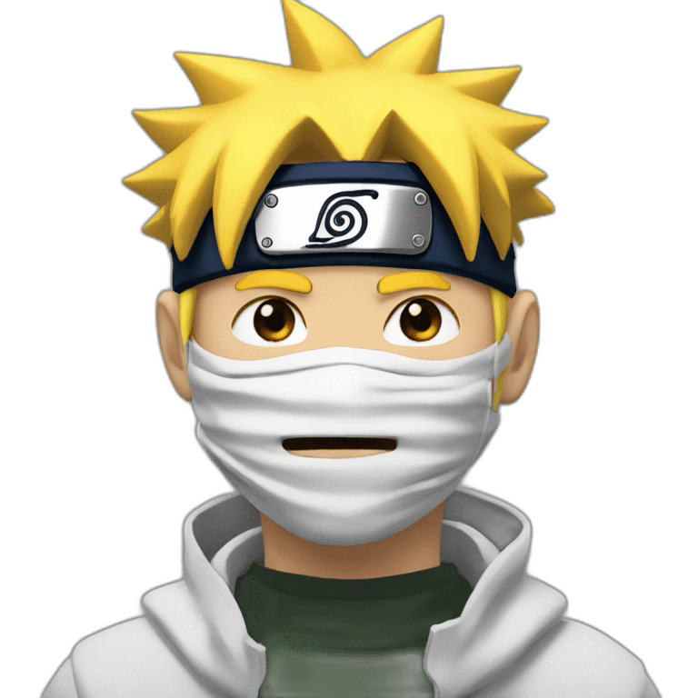 Naruto with drip emoji