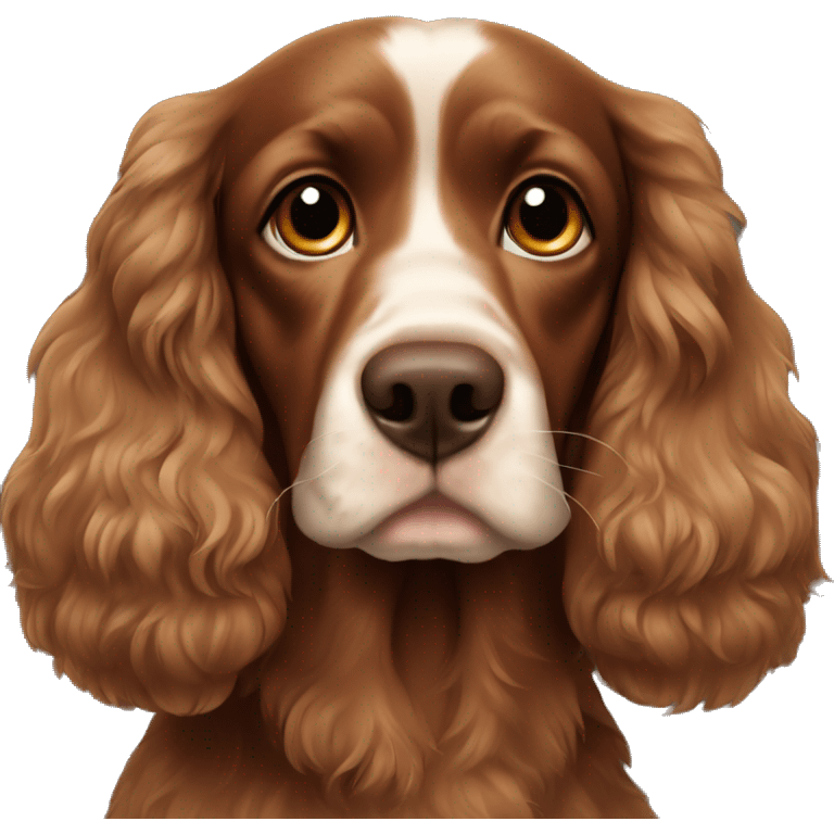 Brown Spaniel emoji