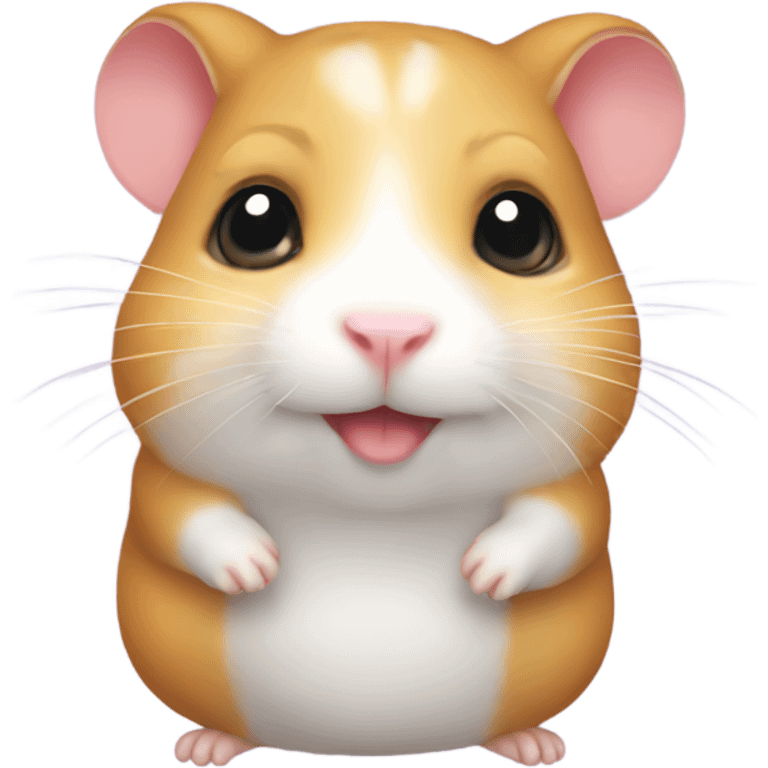 Cute hamster emoji