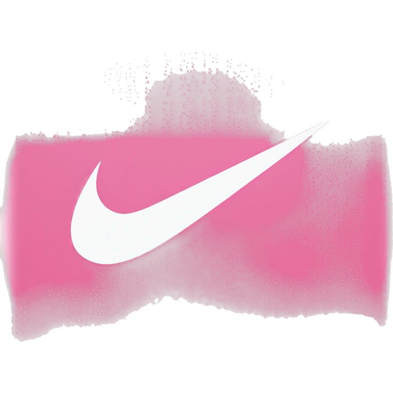 Pink nike sign emoji