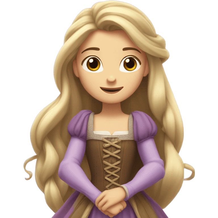 Rapunzel emoji