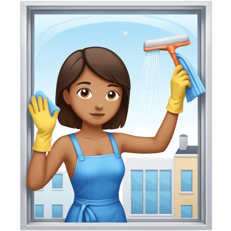 service cleaning windows wather emoji