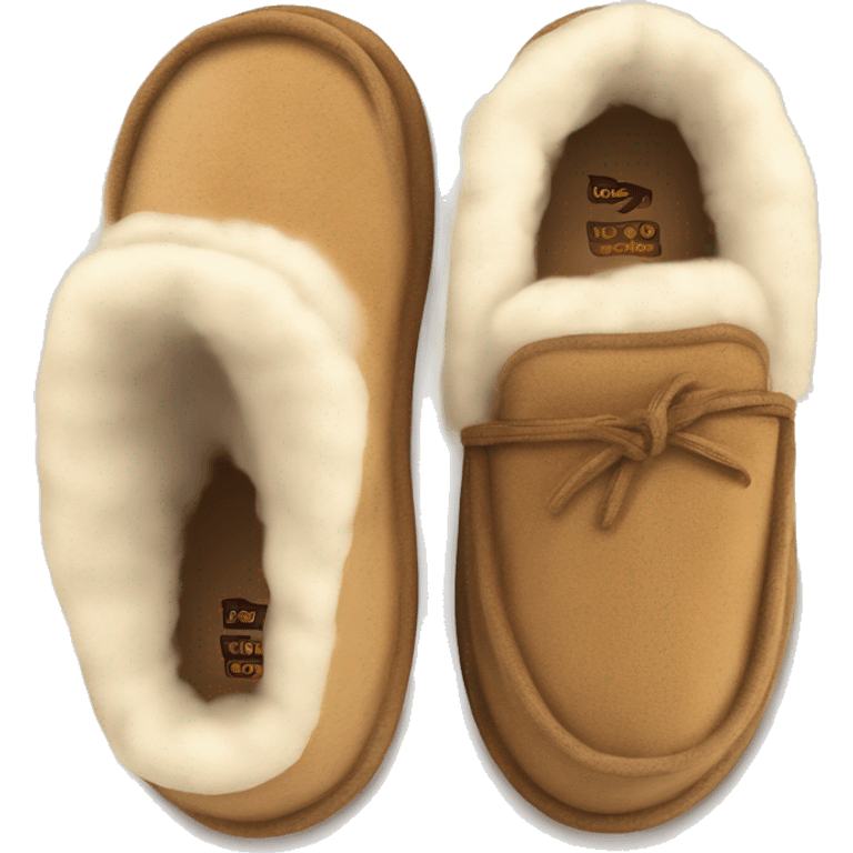 Ugg tasman slipper shoes emoji