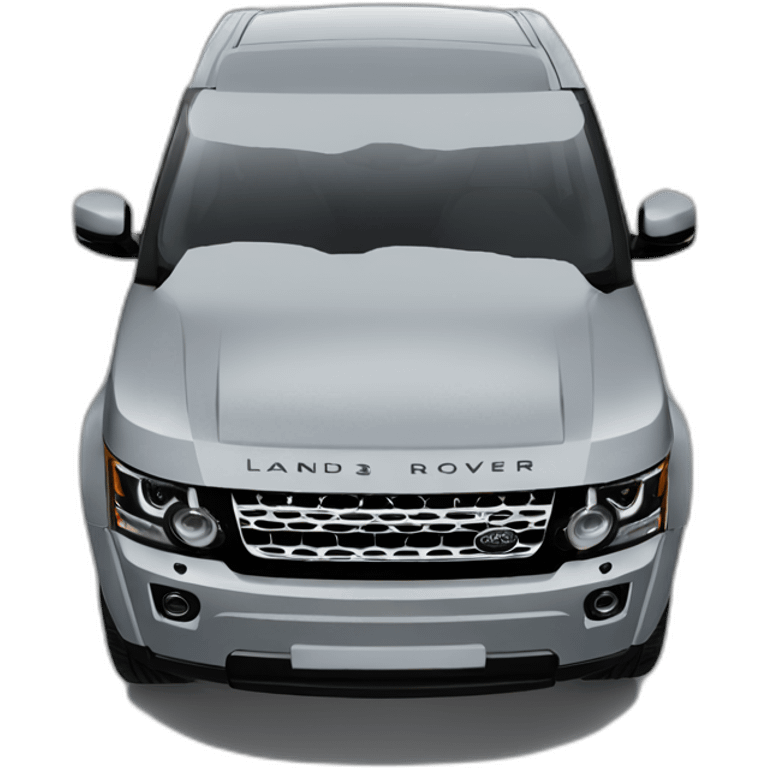 Land Rover lr4 grey with black rims emoji