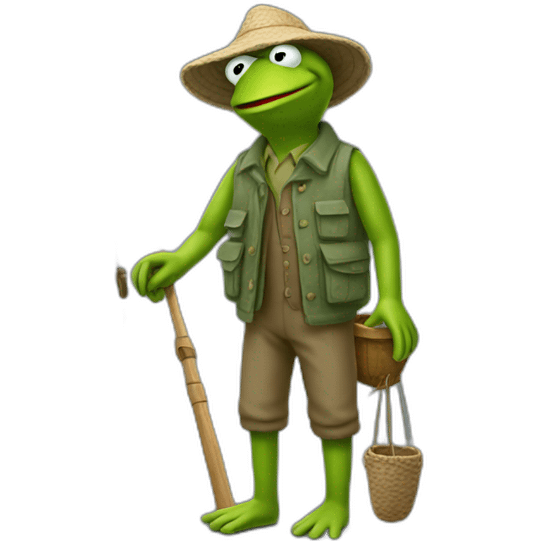 kermit fisherman emoji