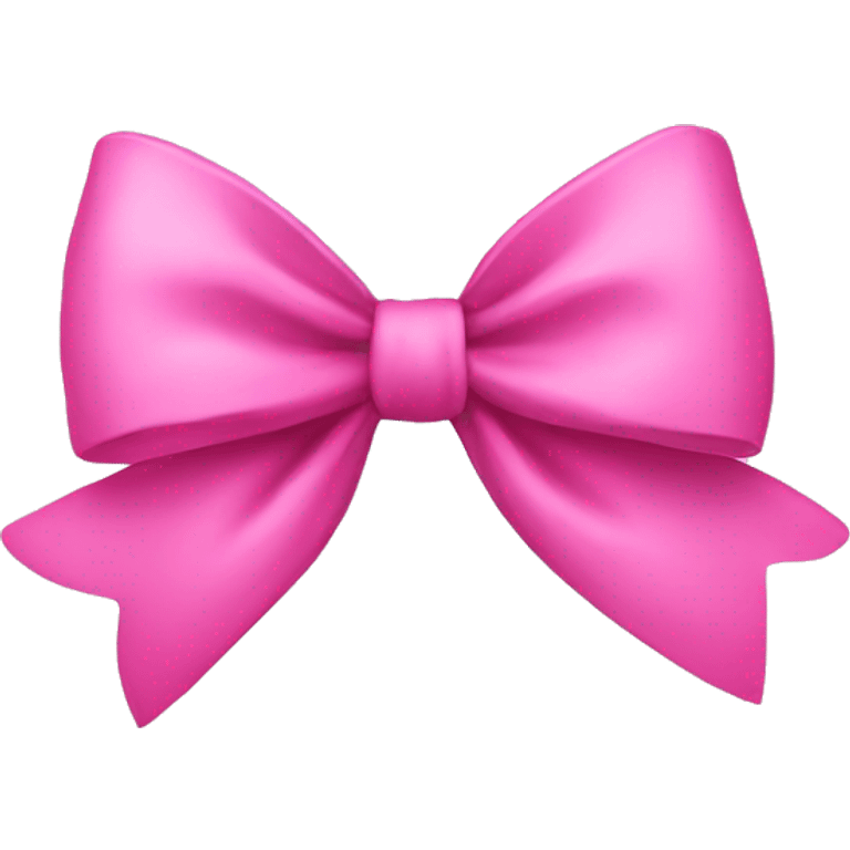 Pink bow emoji