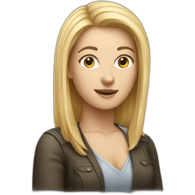 white woman software developer emoji