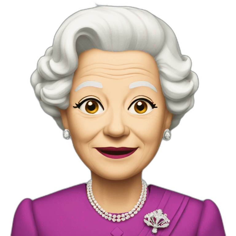 the queen emoji