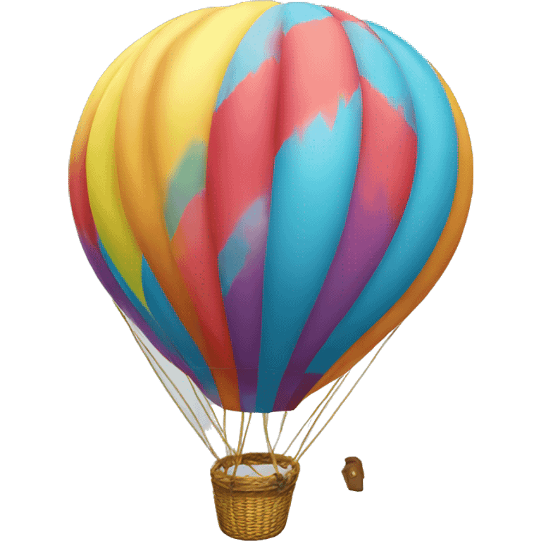 Hot air ballon emoji