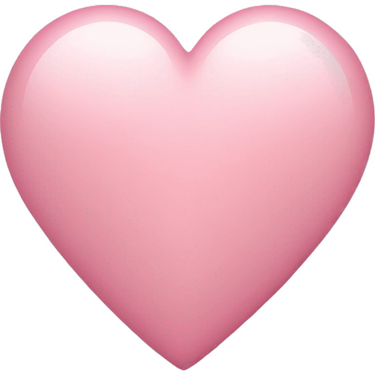 light pink normal heart emoji