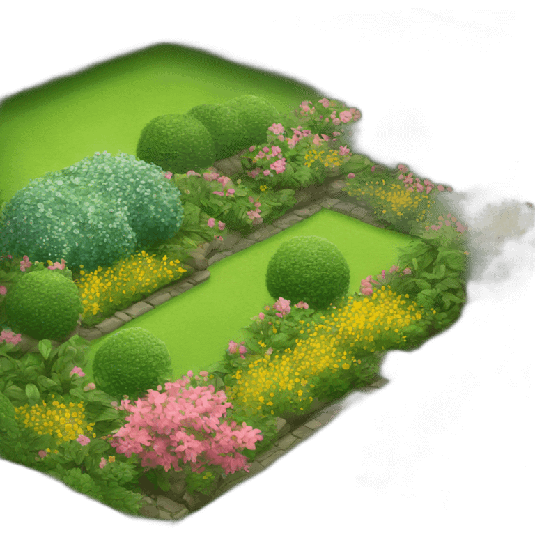 Beautiful garden emoji