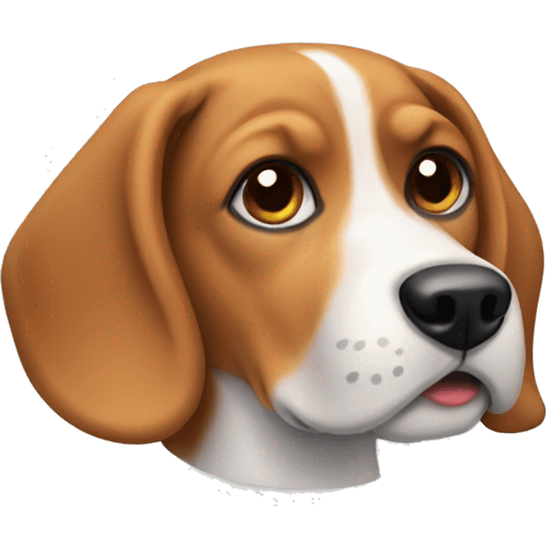 Dog beagle emoji