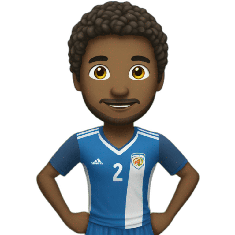 Moi joue au foot  emoji