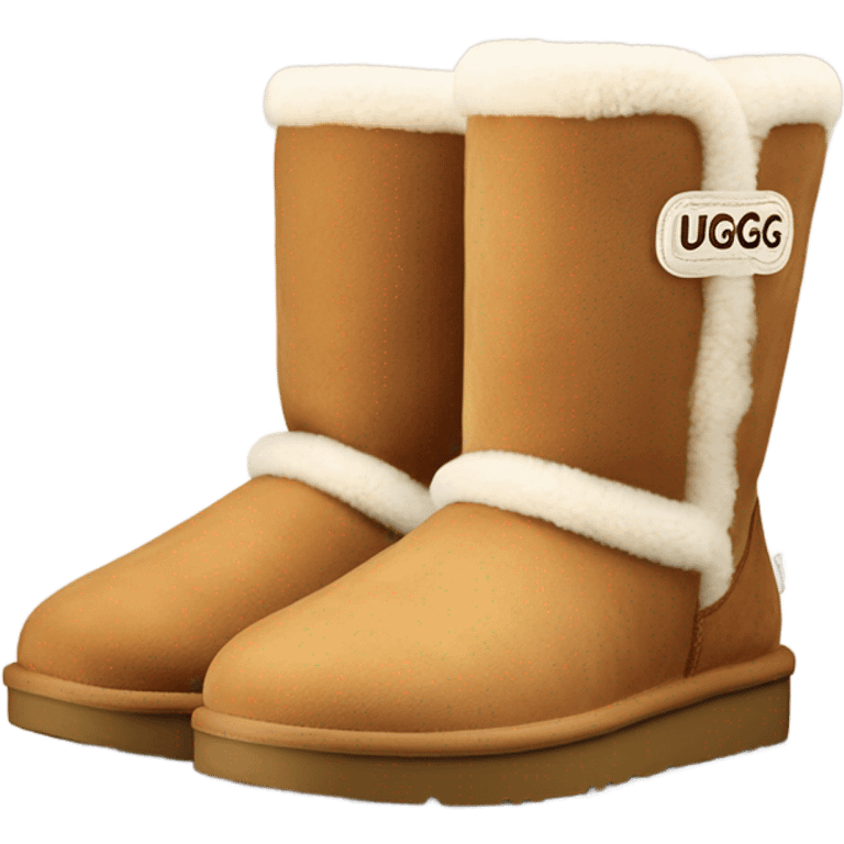 Mini ugg boots emoji