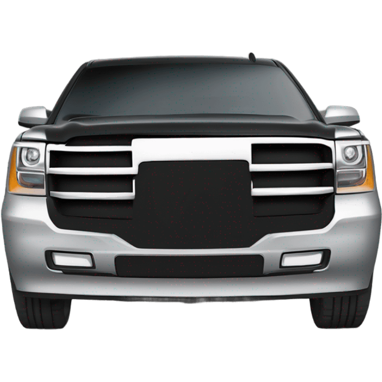 GMC Yukon larga negra emoji