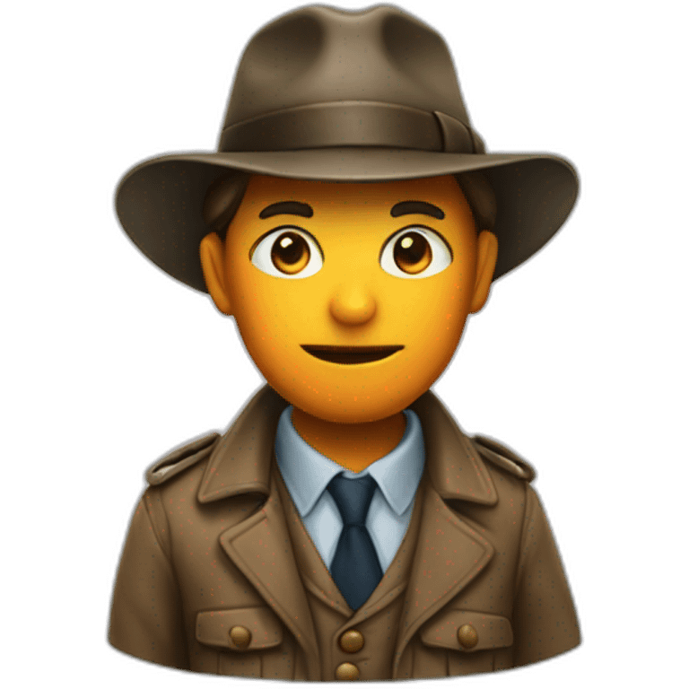 mandarine detective emoji