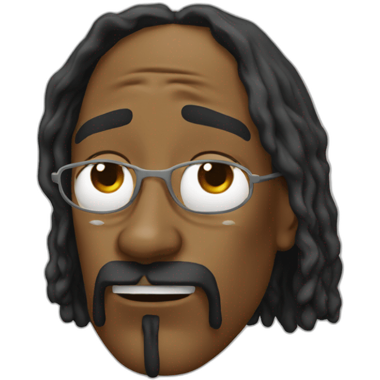 Snoop dogg crying with tears emoji