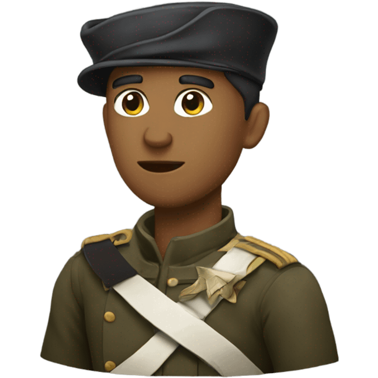 a revolutionary soldier emoji