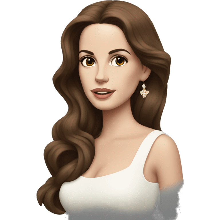 Lana Del Rey at Malibu emoji