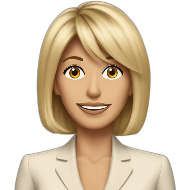 Brigitte Macron emoji