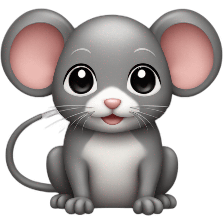 back front lab mouse emoji