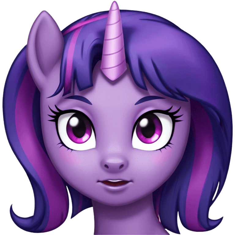 twilight sparkle from my little pony emoji