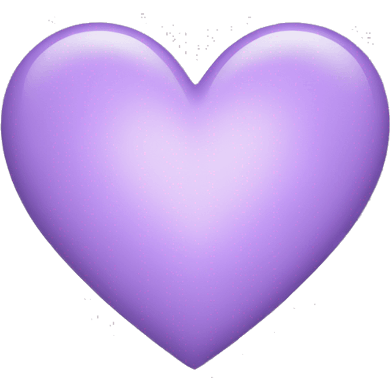 light purple heart emoji