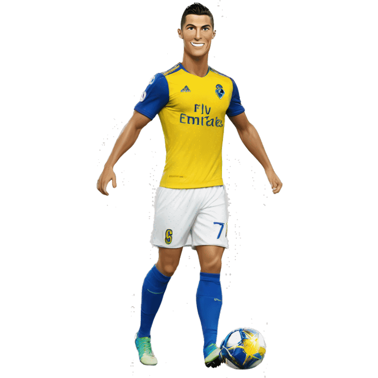 Cristiano Ronaldo at Al Nassr emoji