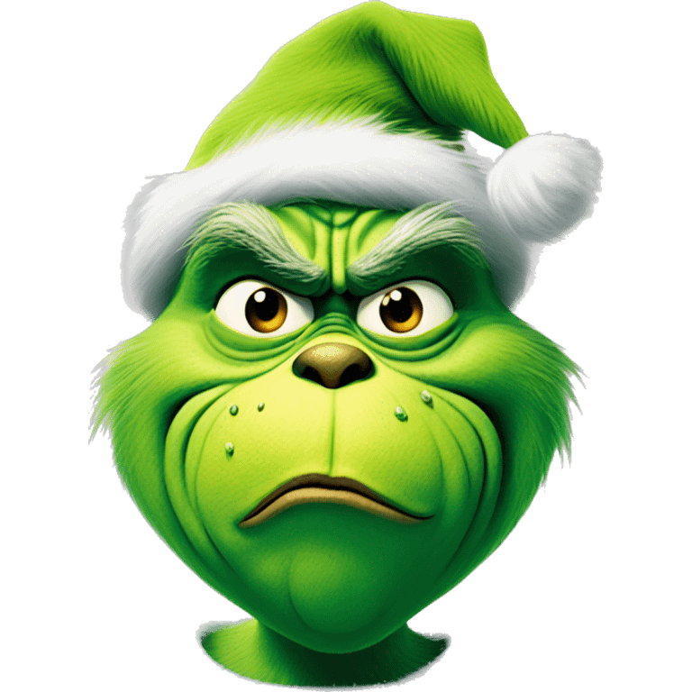 The grinch emoji