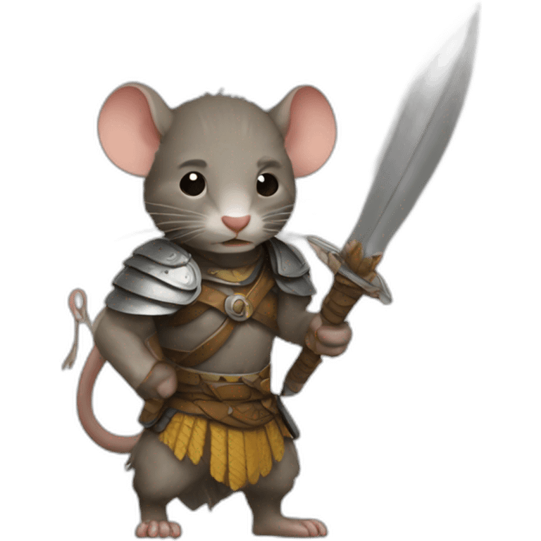 rat warrior emoji