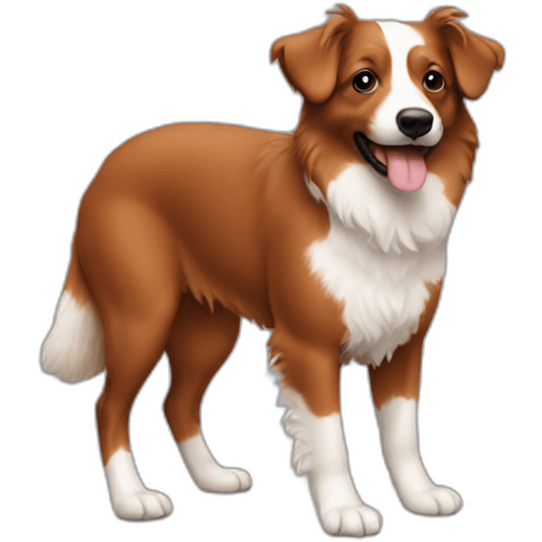 Red Aussie mini emoji