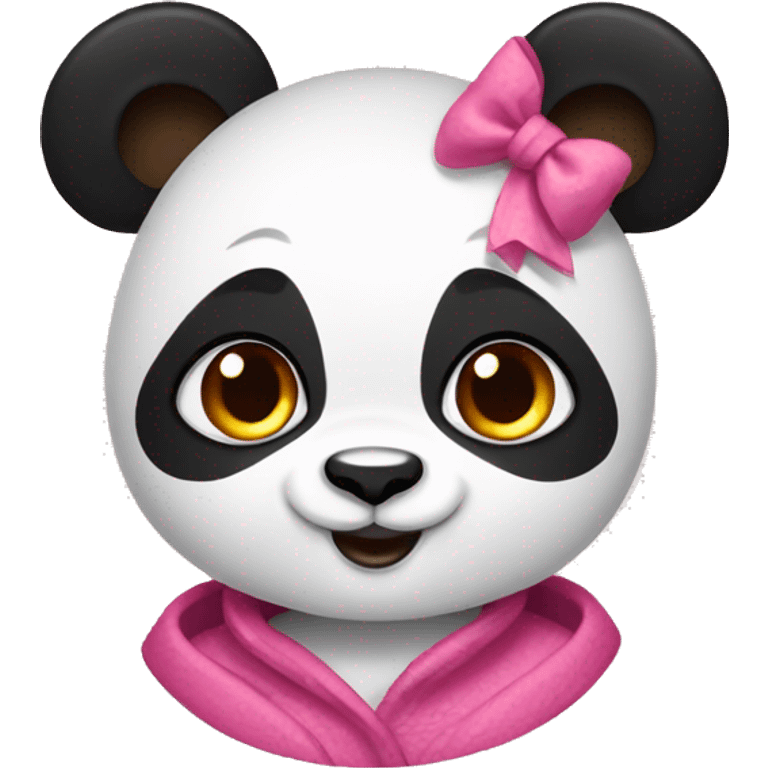 Coquette panda emoji