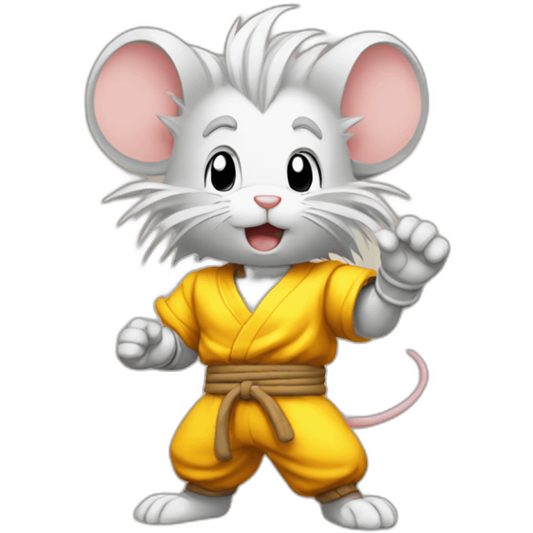 mouse super sayan emoji