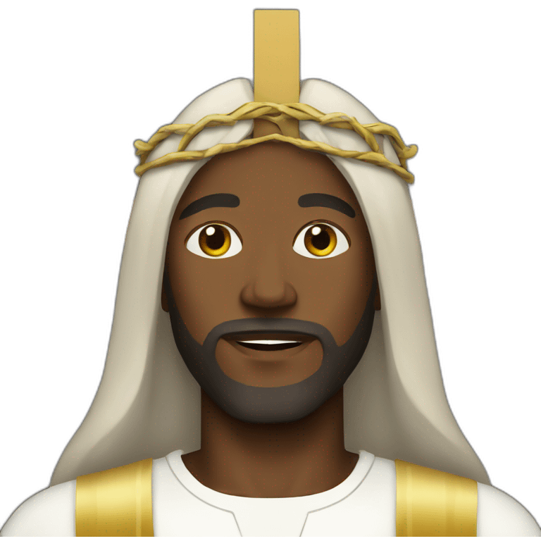 black jesus emoji