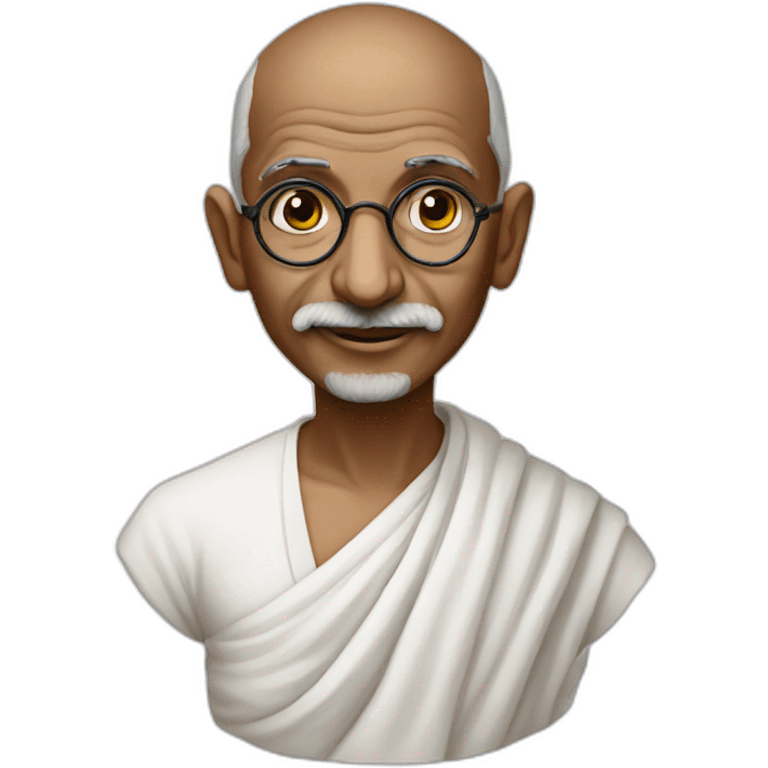 gandhi emoji