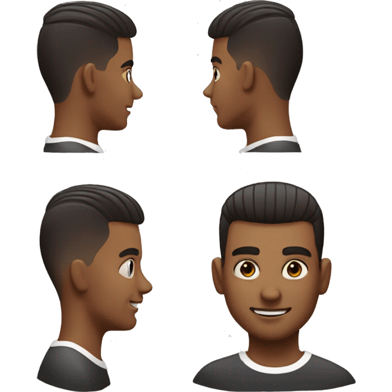 flattop haircut emoji