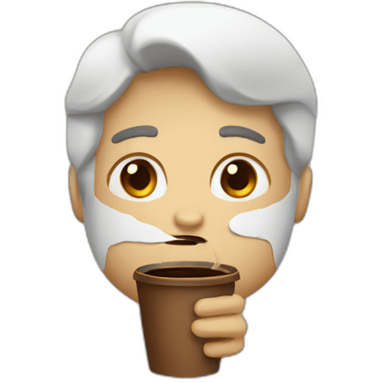 say no to coffee emoji